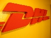 plastické logo DHL