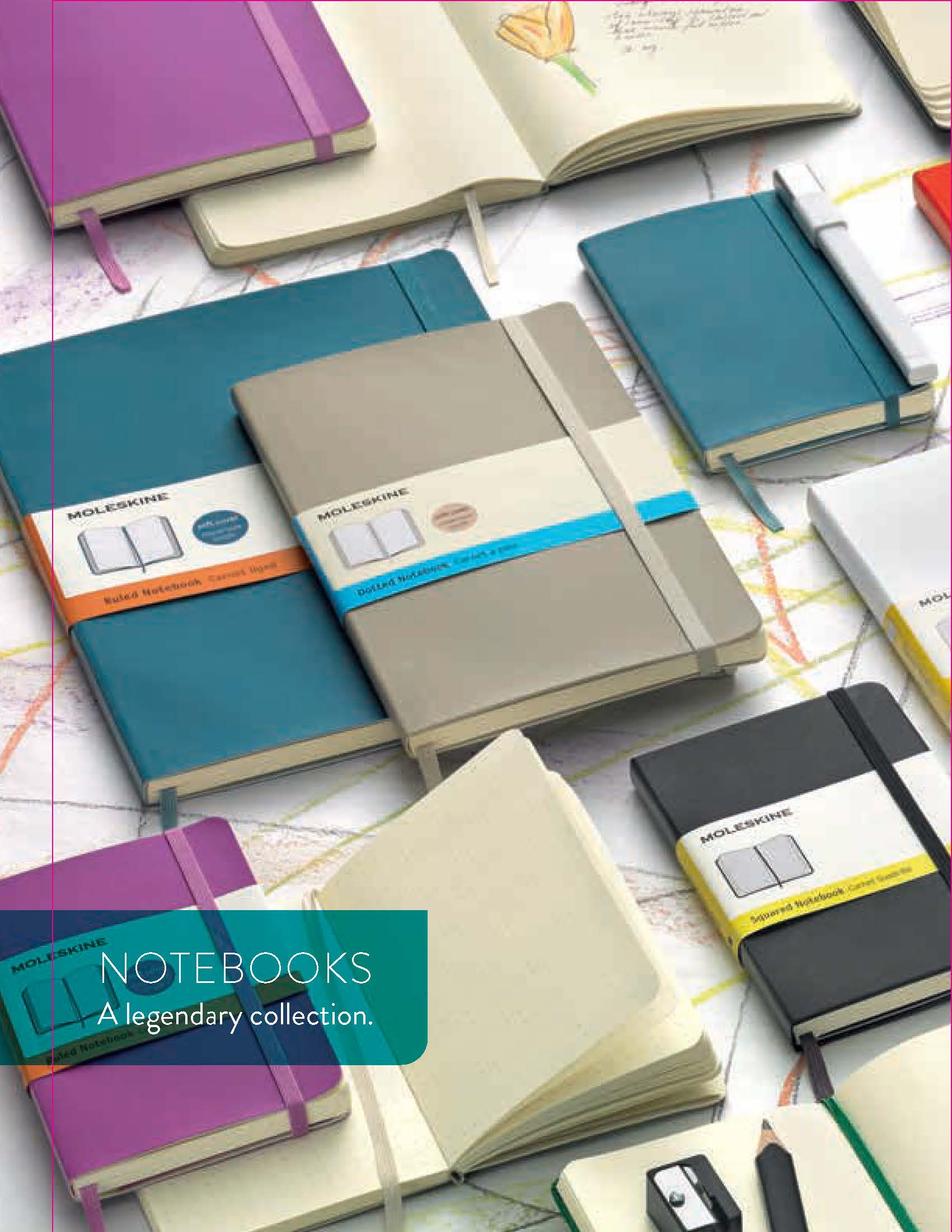 katalog diářů MOLESKINE