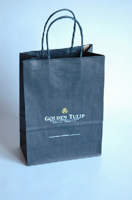 papírová taška - Hotel Golden Tulip