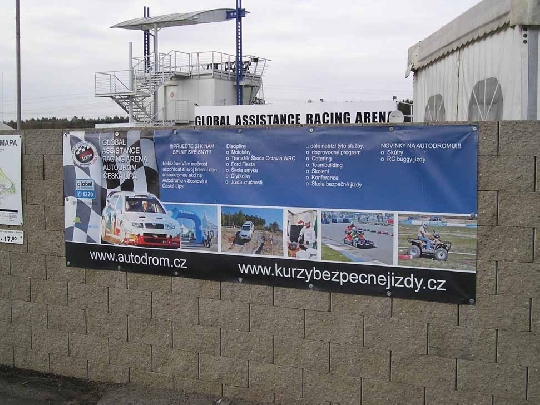 Autodrom Sosnová - banner